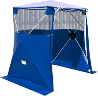 Sound Engineer & Production Cart Shelter with Covered Windows
