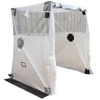 Sound Engineer & Production Cart Shelter with Covered Windows