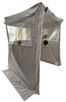 Sound Engineer & Production Cart Shelter with Covered Windows