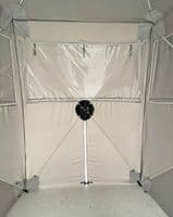 Sound Engineer & Production Cart Shelter with Covered Windows