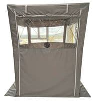 Sound Engineer & Production Cart Shelter with Covered Windows