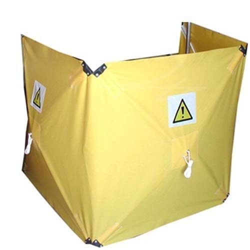 Work Area Safety Barrier Screen