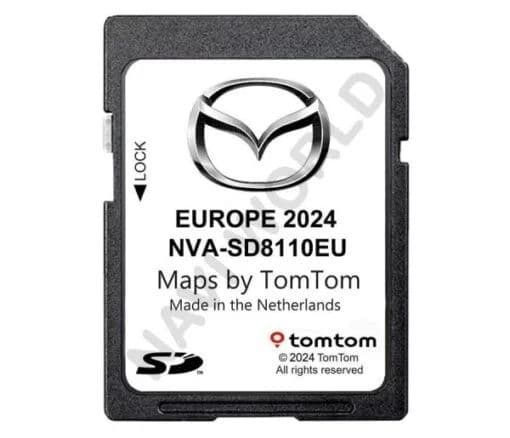 MAZDA AVN1 SAT NAV MAP SD CARD EUROPE 2025/2026