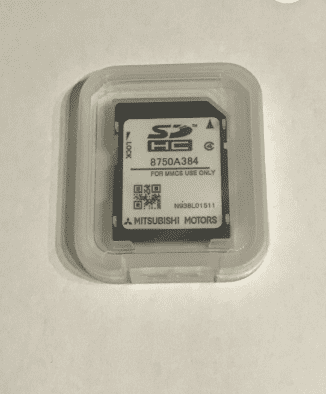 Mitsubishi MMCS 8750A384 || W-11, W12 Navi SD Karte für Europa 2025