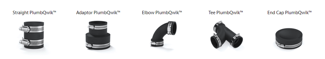 full range of plumb quick fittings