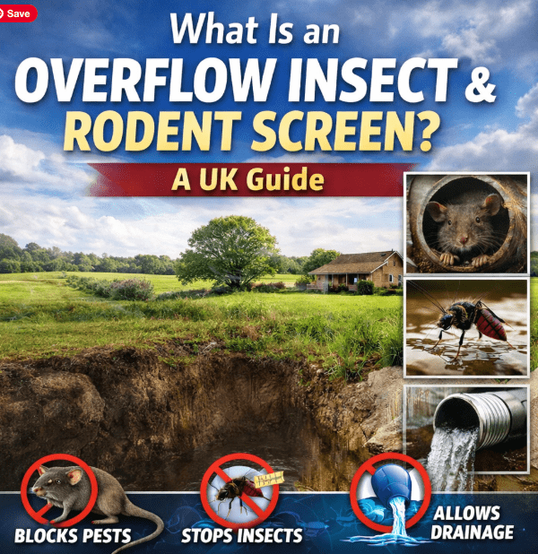 What Is an Overflow Insect & Rodent Screen? A UK Guide