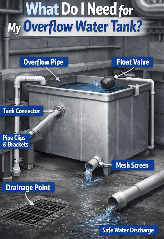 What Do I Need for My Overflow Water Tank?