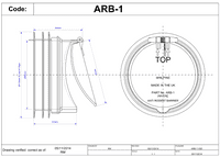 McAlpine ARB-1 110mm WC Rat Blocker & Rodent Barrier