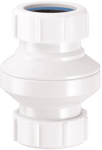 McAlpine Inline Screened Overflow Coupler - 1 inch (1)