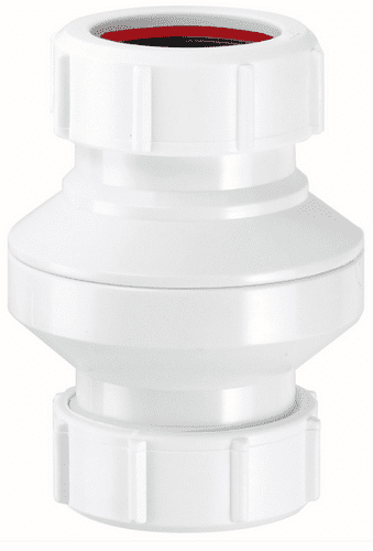 McAlpine Inline Screened Overflow Coupler - 1.1/2 inch