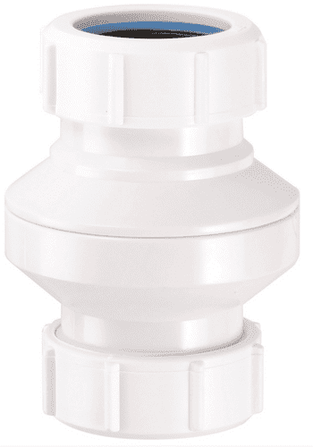McAlpine Inline Screened Overflow Coupler - 1.1/4 inch