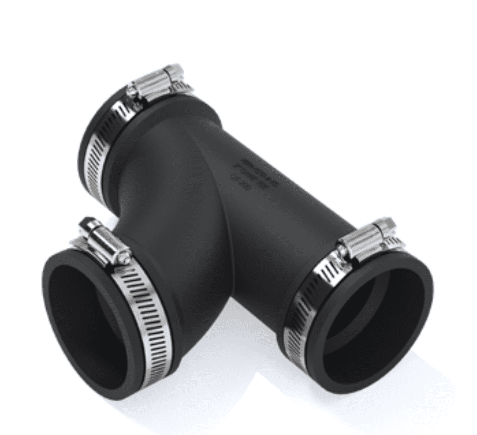 Pipe Equal Tee - PlumbQwik