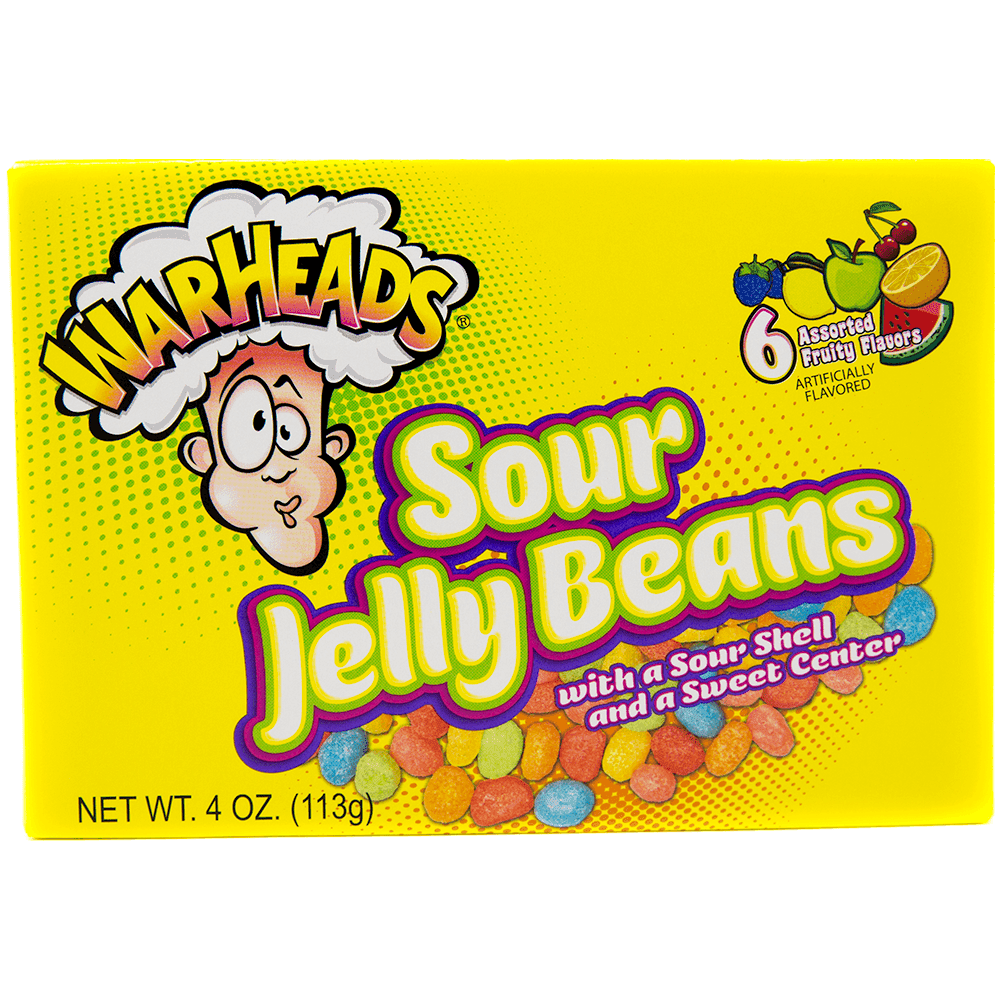 WarHeads Sour Jelly Beans 113g