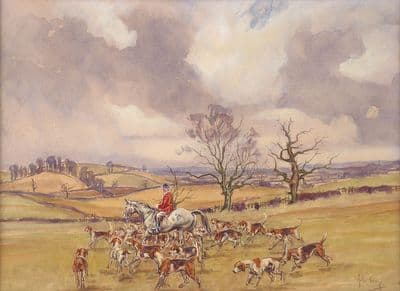 'A Very Fine View' Original painting by John King