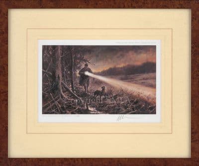 'An Evening Out' Ex-Display Poaching Print by Mick Cawston