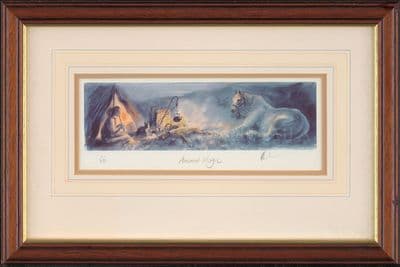 'Animal Magic' Ex-Display Campfire Scen by Mick Cawston