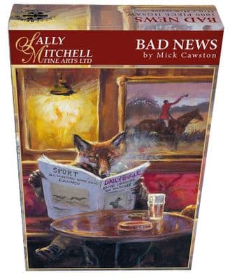 'Bad News' 1000 Piece Jigsaw Puzzle by Mick Cawston