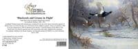 'Blackcock and Grouse in Flight' Christmas Cards by Archibald Thorburn C742x