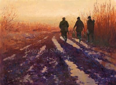 'By The Willow' Limited Edition Shooting Print by Malcolm Coward