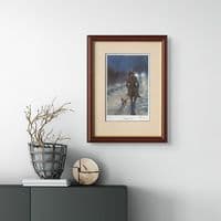 'Caught Out' Very Rare Mick Cawston Humorous Fox Print