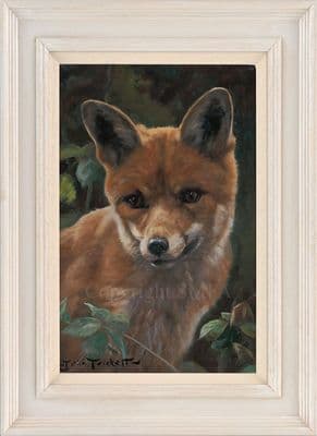 'Charley' Original Fox Painting by John Trickett