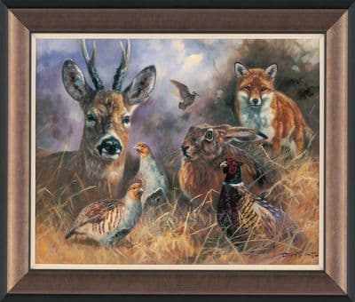 'England Forever' Limited Edition Wildlife Canvas print by John Trickett