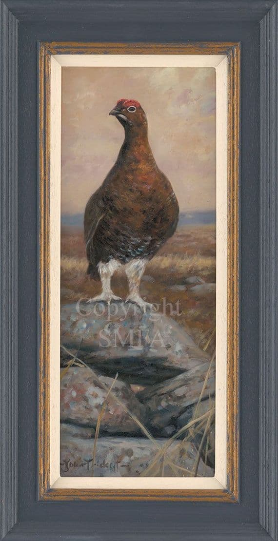 'Famous' Original Grouse Painting by John Trickett