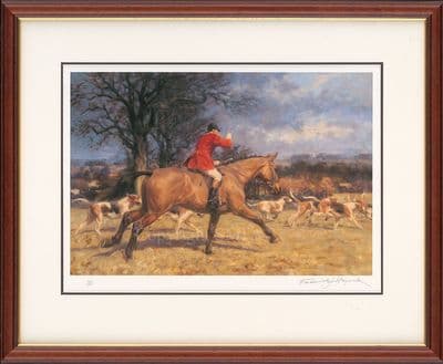 'Full Cry' Ex-Display Hunting Print by Frederick J Haycock