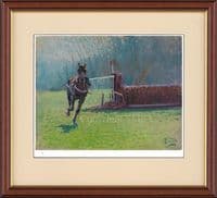 'Going Solo' Limited Edition Horse Racing print by Malcolm Coward