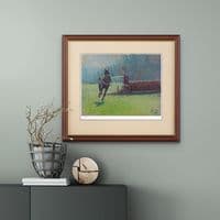 'Going Solo' Limited Edition Horse Racing print by Malcolm Coward