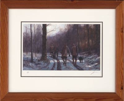 'Happiness Is' Ex-Display Shooting print by John Trickett