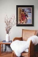 'Here's To You Sir' Limited edition Canvas Print by Mick Cawston