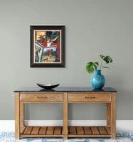 'Horse and Hound' Limited edition Canvas Print by Mick Cawston