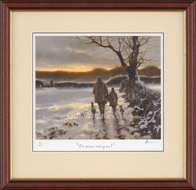 'I'll Do The Talking Son'  Very Rare Ltd Edition Print by Mick Cawston