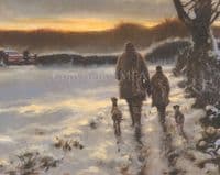 'I'll Do The Talking Son'  Very Rare Ltd Edition Print by Mick Cawston