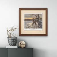 'I'll Do The Talking Son'  Very Rare Ltd Edition Print by Mick Cawston