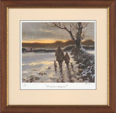 'I'll Do The Talking Son'  Very Rare Ltd Edition Print by Mick Cawston