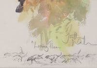 'Loving Them' Original Hunting Watercolour by Jonathan Walker