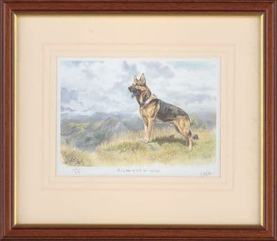 'Master of All He Surveys' Ex-Display GSD Print by Jo Campin