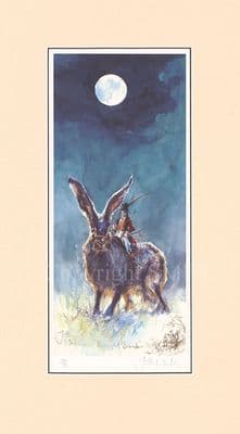 'Midnight Bounder' Ex-Display Humorous Print by Jonathan Walker