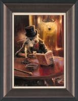 'Oliver Twist' Humerous Canvas Print by Mick Cawston