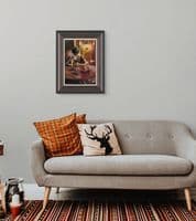 'Oliver Twist' Humerous Canvas Print by Mick Cawston