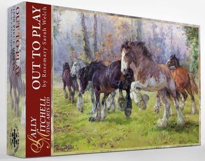 'Out To Play' 1000 Piece Jigsaw Puzzle by Rosemary Sarah Welch