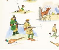 'Shooting Types'  Blank Humorous Shooting Greetings Card by Christopher Hope C612