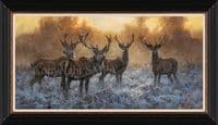 'The Boys' Limited edition Stag Print by John Trickett