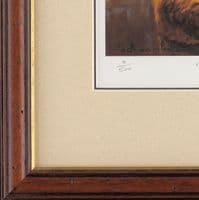 'The Game Keeper' Rare Humorous Yellow Labrador Print by Mick Cawston