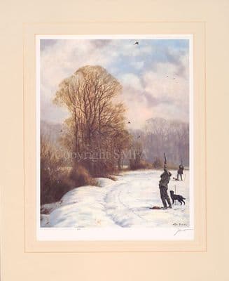 'The High Bird' Ex-Display Shooting Print by John Trickett