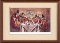 'The Huntsman's Benefit' Humorous Hunting Print by Jonathan Walker