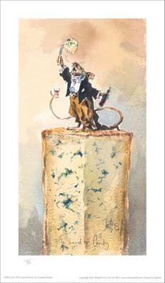'The Land of Plenty' Humorous Mouse Print by Jonathan Walker