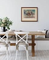 'The New Boy' Heavy Horse Print by Rosemary Sarah Welch